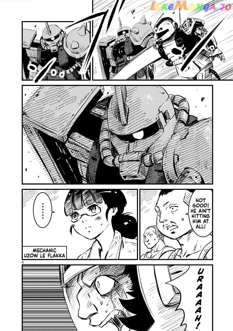 Mobile Suit Gundam: The Battle Tales Of Flanagan Boone chapter 4 - page 4