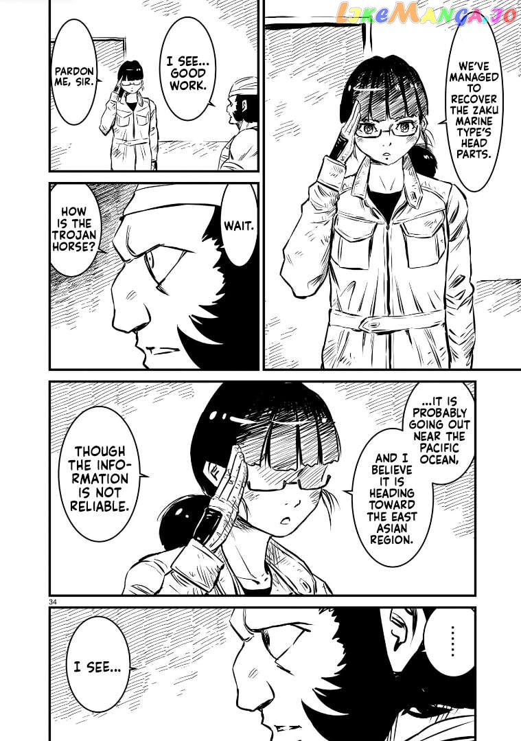 Mobile Suit Gundam: The Battle Tales Of Flanagan Boone chapter 4 - page 31