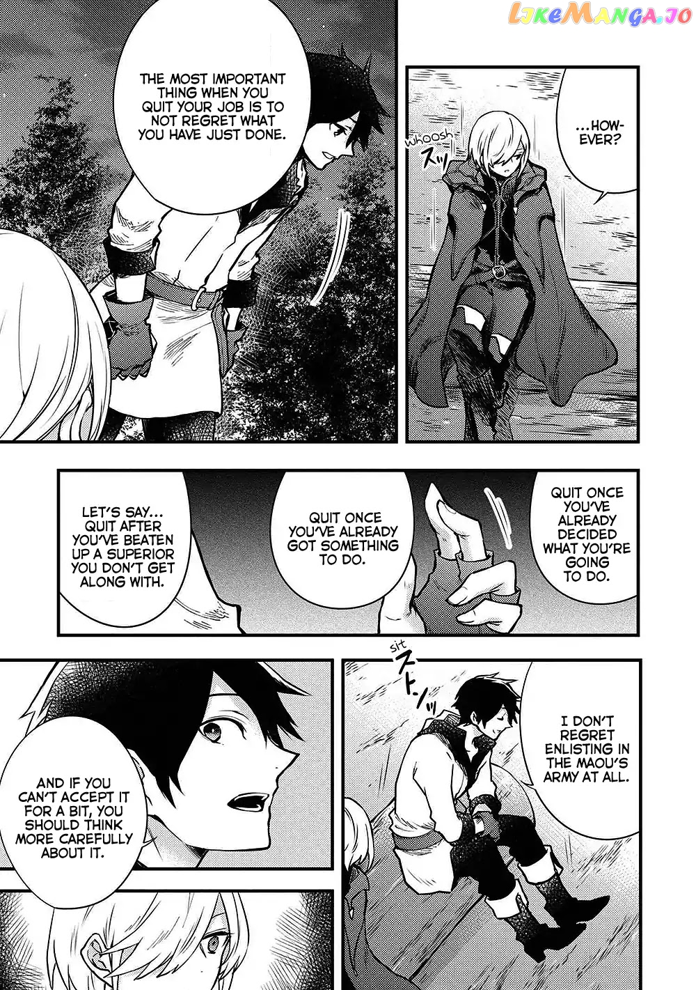 Yamemasu Tsugi No Shokuba Ha Mao Jo chapter 7.1 - page 7