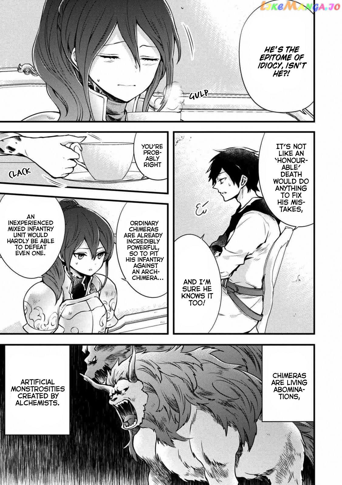 Yamemasu Tsugi No Shokuba Ha Mao Jo chapter 8.1 - page 3
