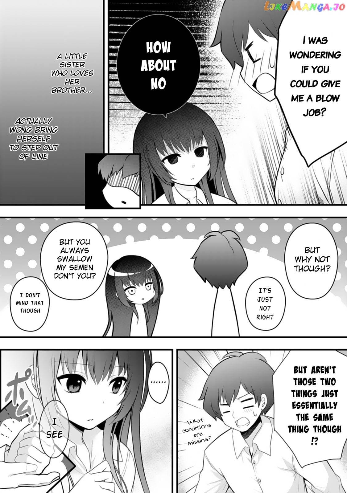My Little Sister Is the Best Masturbation Material Chapter 2 - page 13