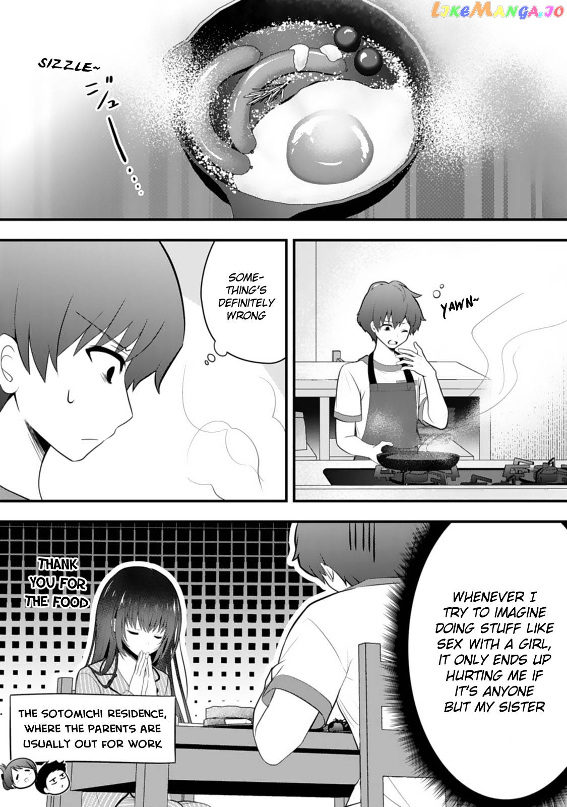 My Little Sister Is the Best Masturbation Material Chapter 2 - page 4