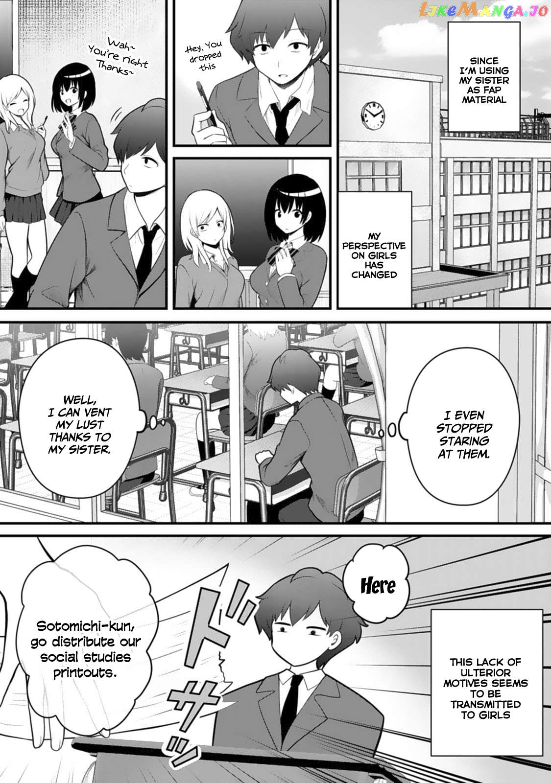 My Little Sister Is the Best Masturbation Material Chapter 3 - page 2
