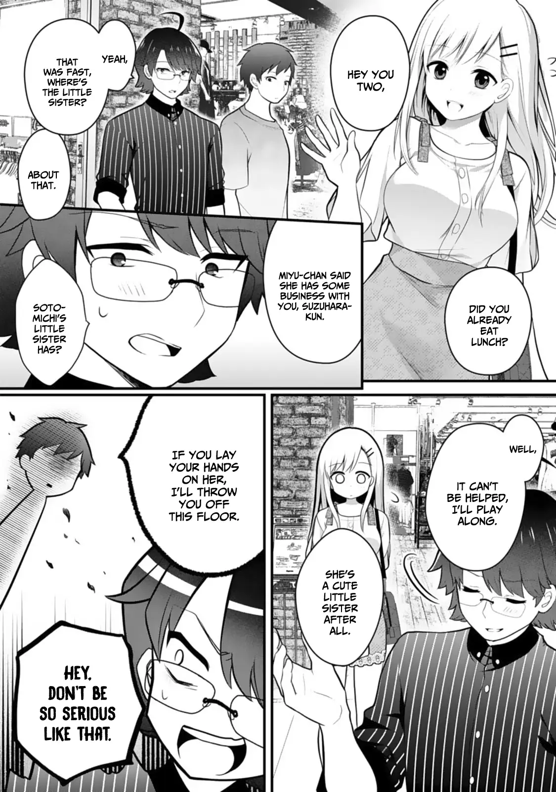 My Little Sister Is the Best Masturbation Material Chapter 4 - page 19