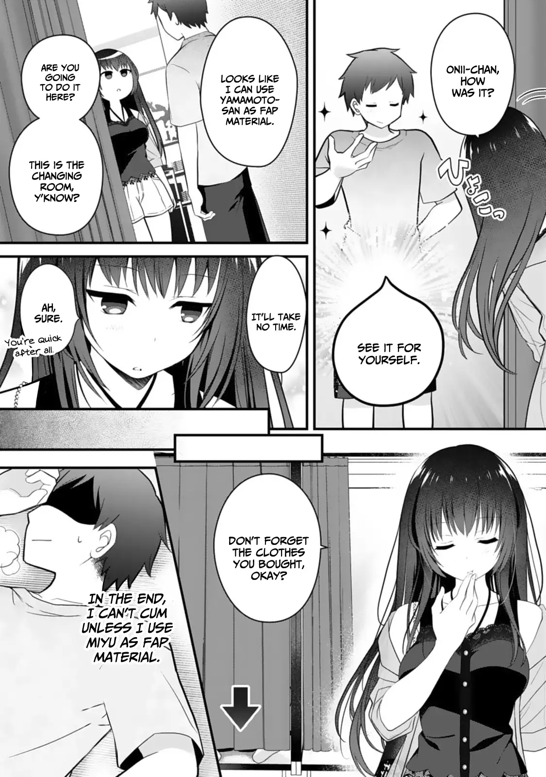 My Little Sister Is the Best Masturbation Material Chapter 4 - page 26
