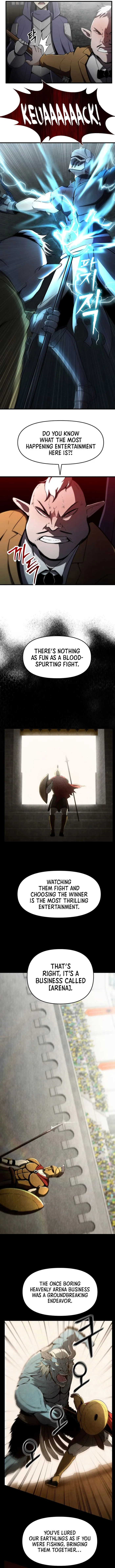 The Unexpectedly Strong Knight in the Elf’s Arena Chapter 6 - page 2
