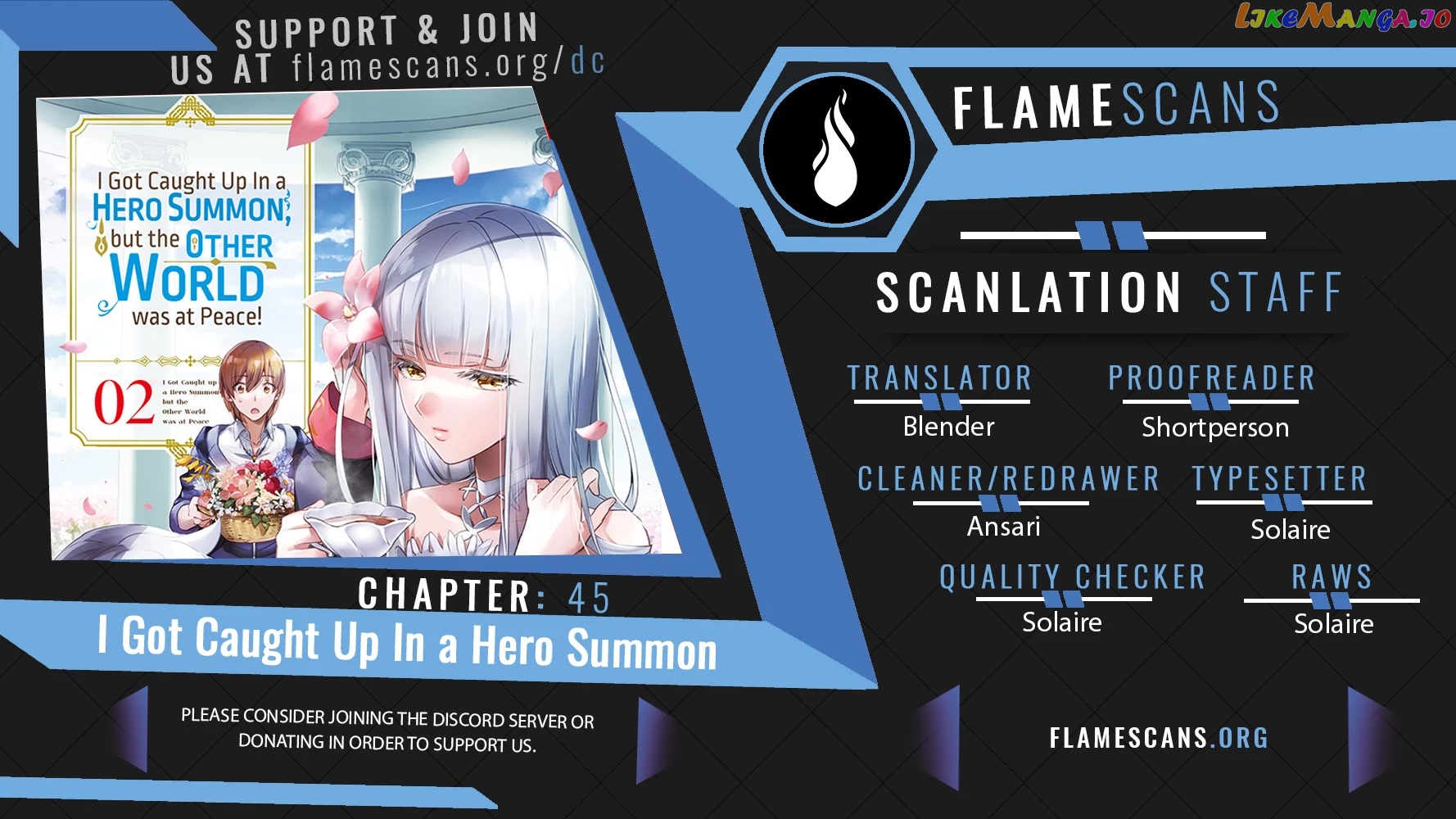 I Was Caught Up In A Hero Summoning, But That World Is At Peace chapter 45 - page 1