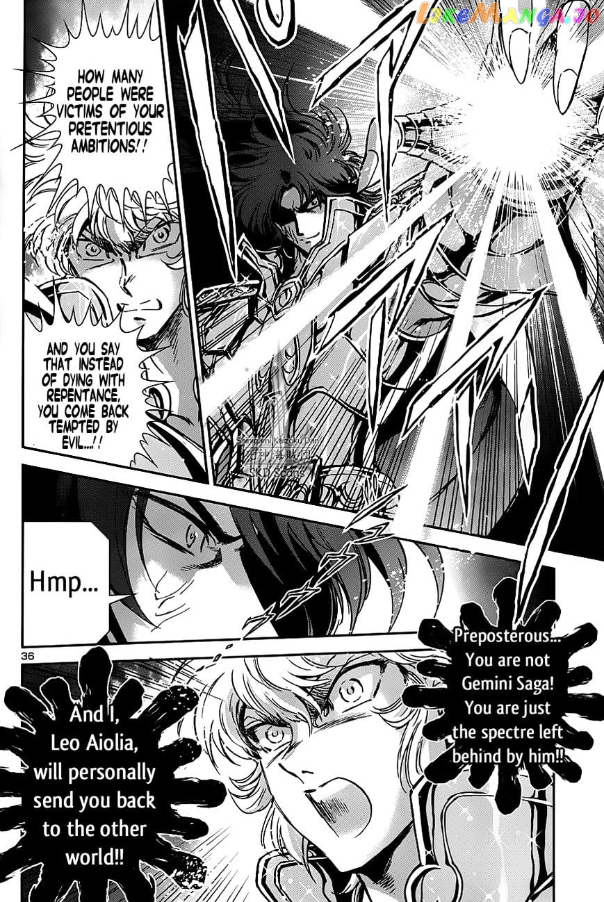 Saint Seiya – Saintia Shou chapter 25 - page 35