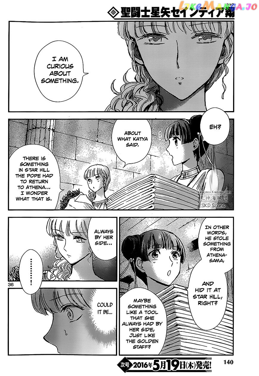 Saint Seiya – Saintia Shou chapter 33 - page 36