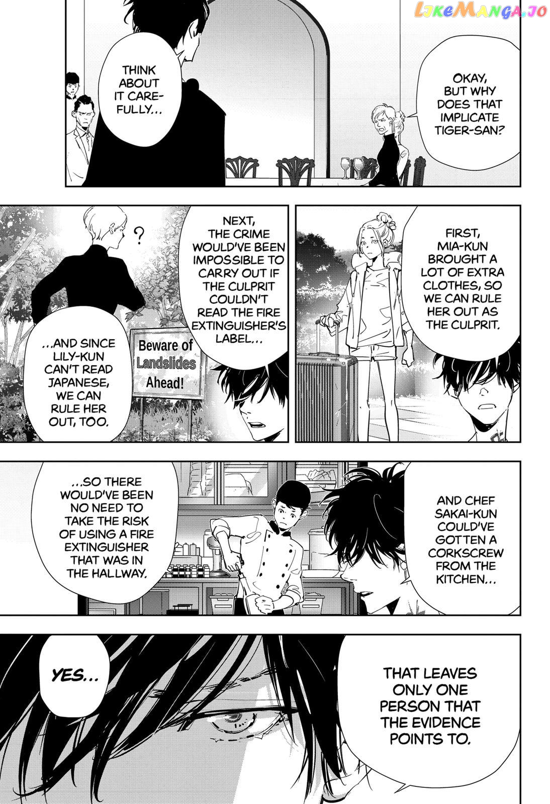 Kamonohashi Ron no Kindan Suiri chapter 43 - page 13