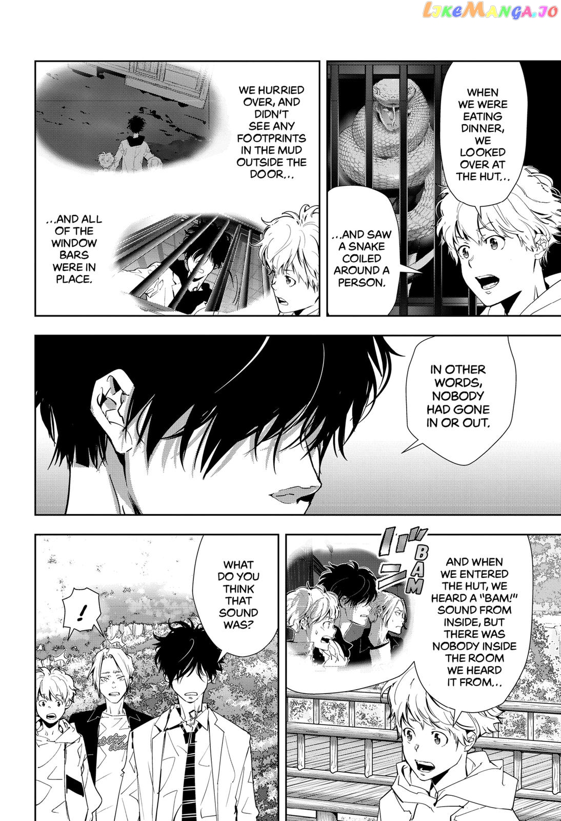 Kamonohashi Ron no Kindan Suiri chapter 19 - page 12