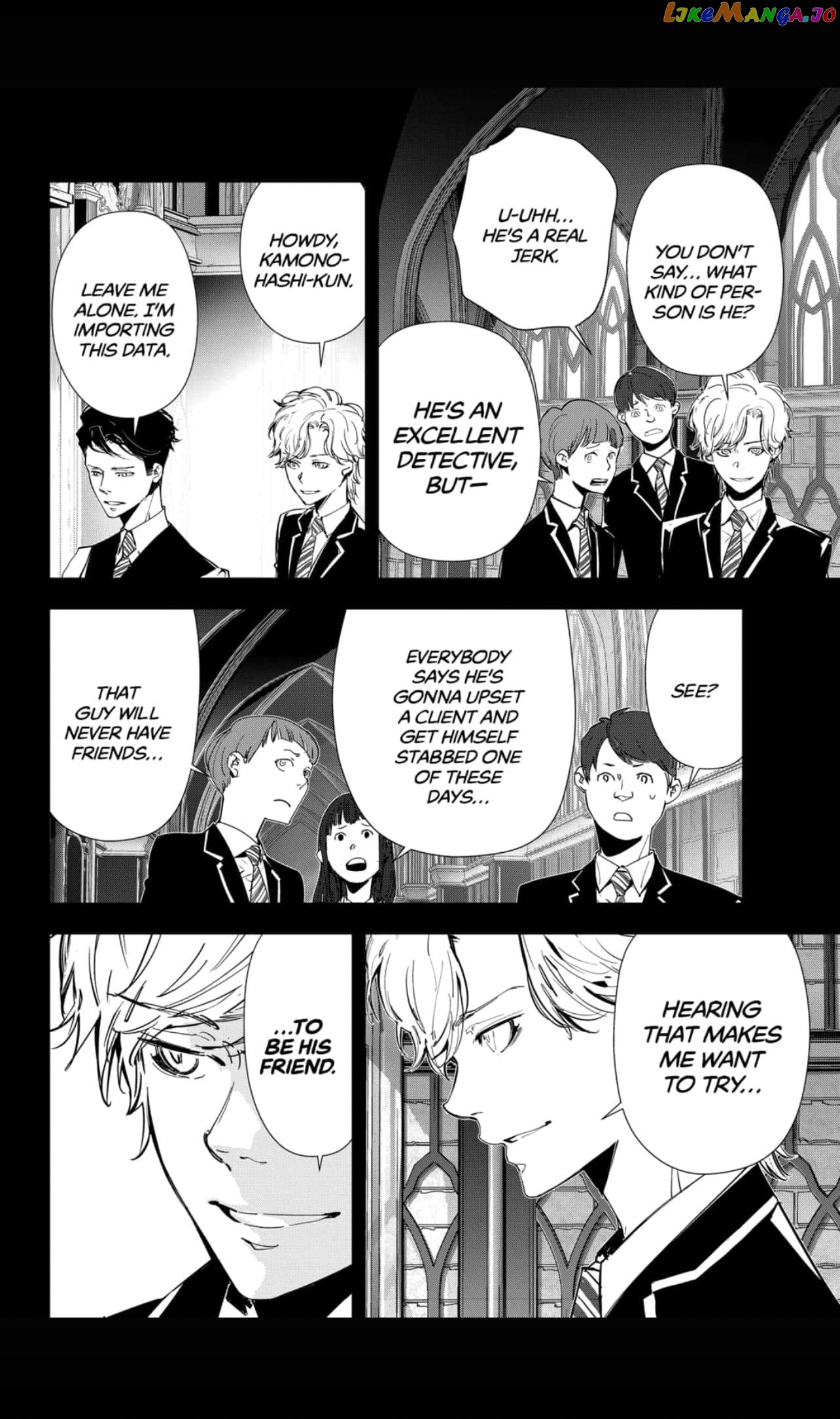 Kamonohashi Ron no Kindan Suiri chapter 74 - page 9