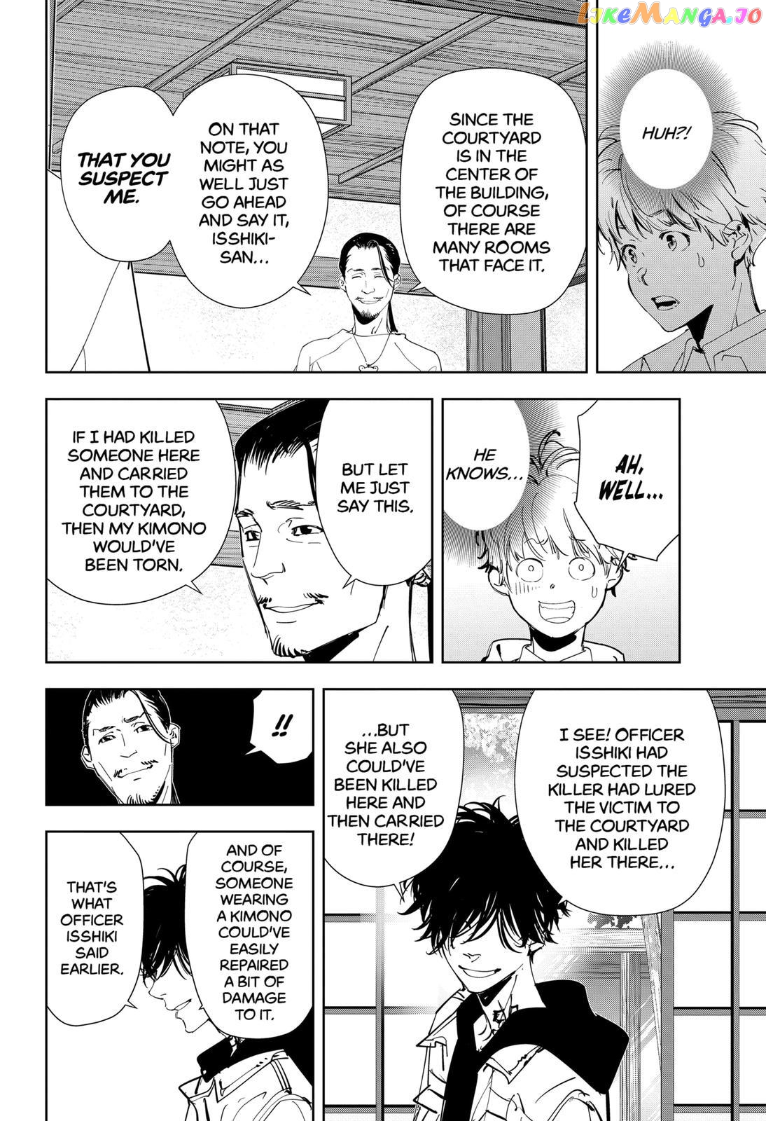 Kamonohashi Ron no Kindan Suiri chapter 47 - page 14