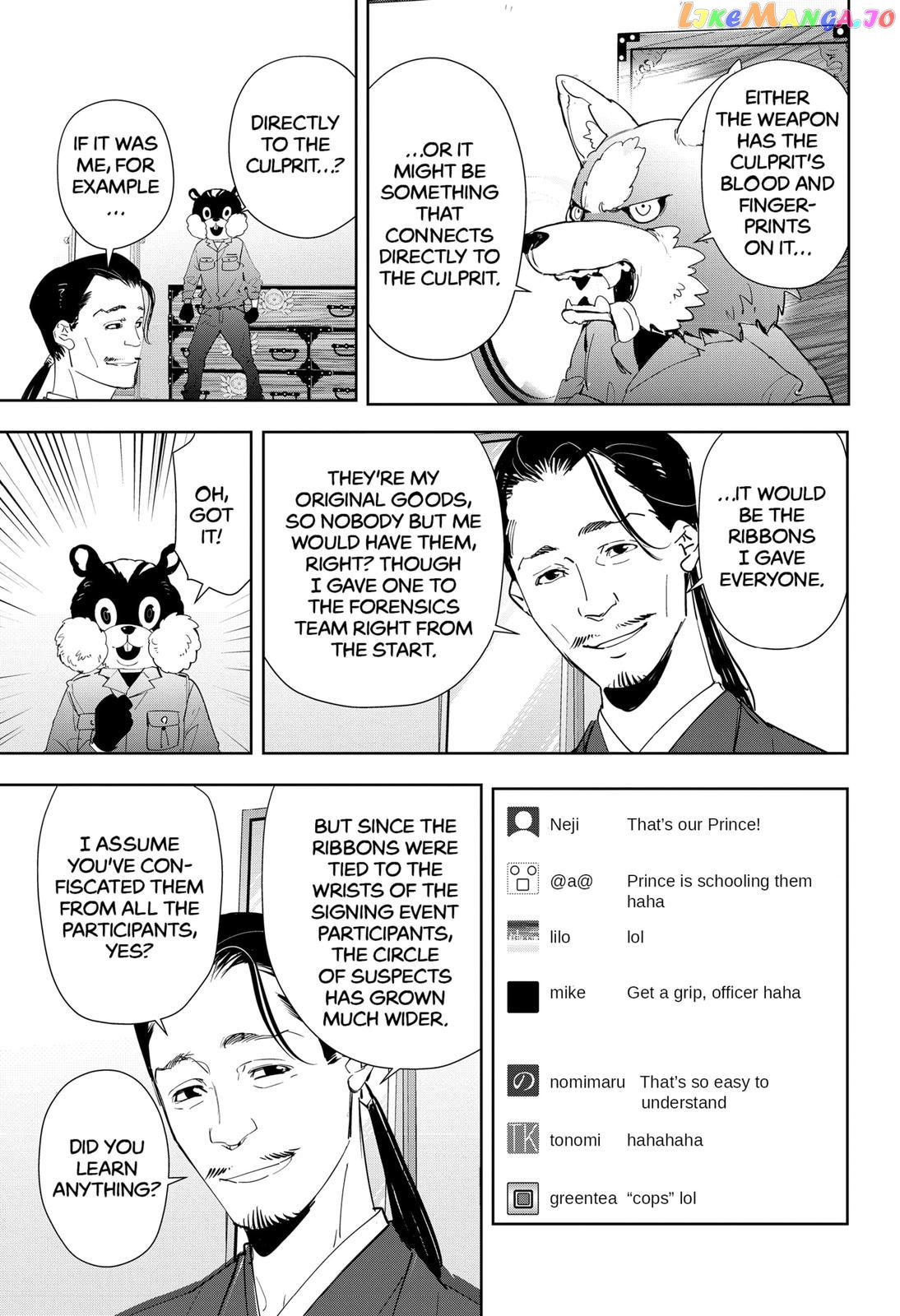 Kamonohashi Ron no Kindan Suiri chapter 48 - page 7