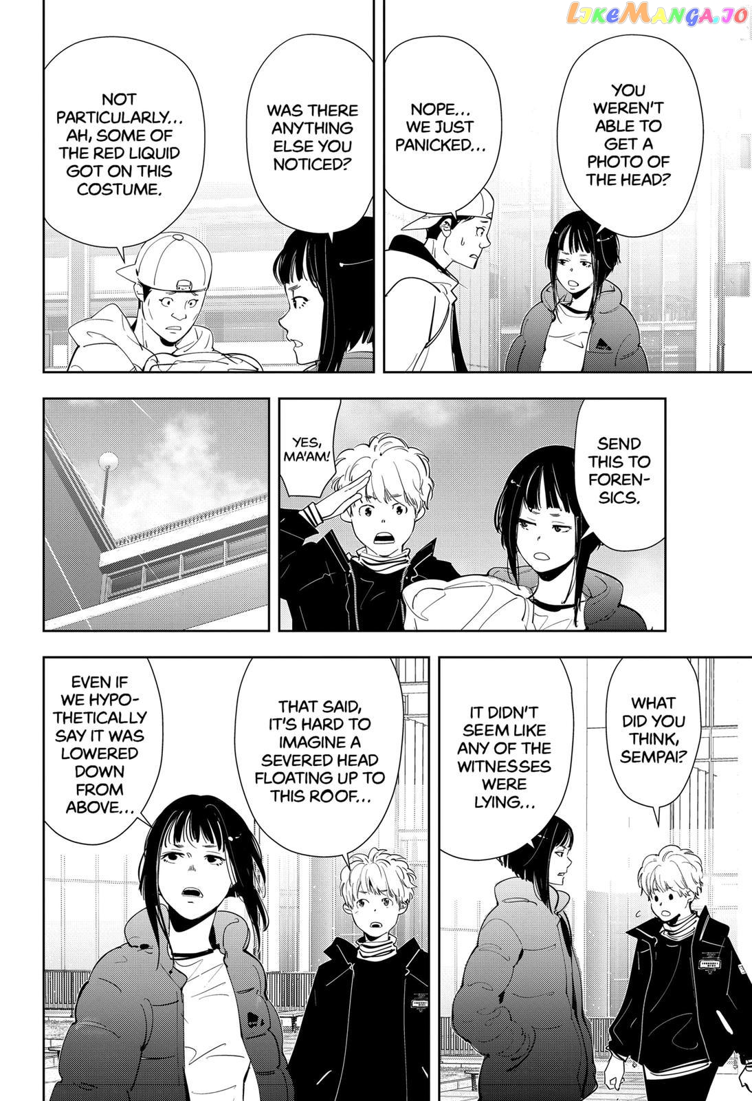 Kamonohashi Ron no Kindan Suiri chapter 49 - page 12