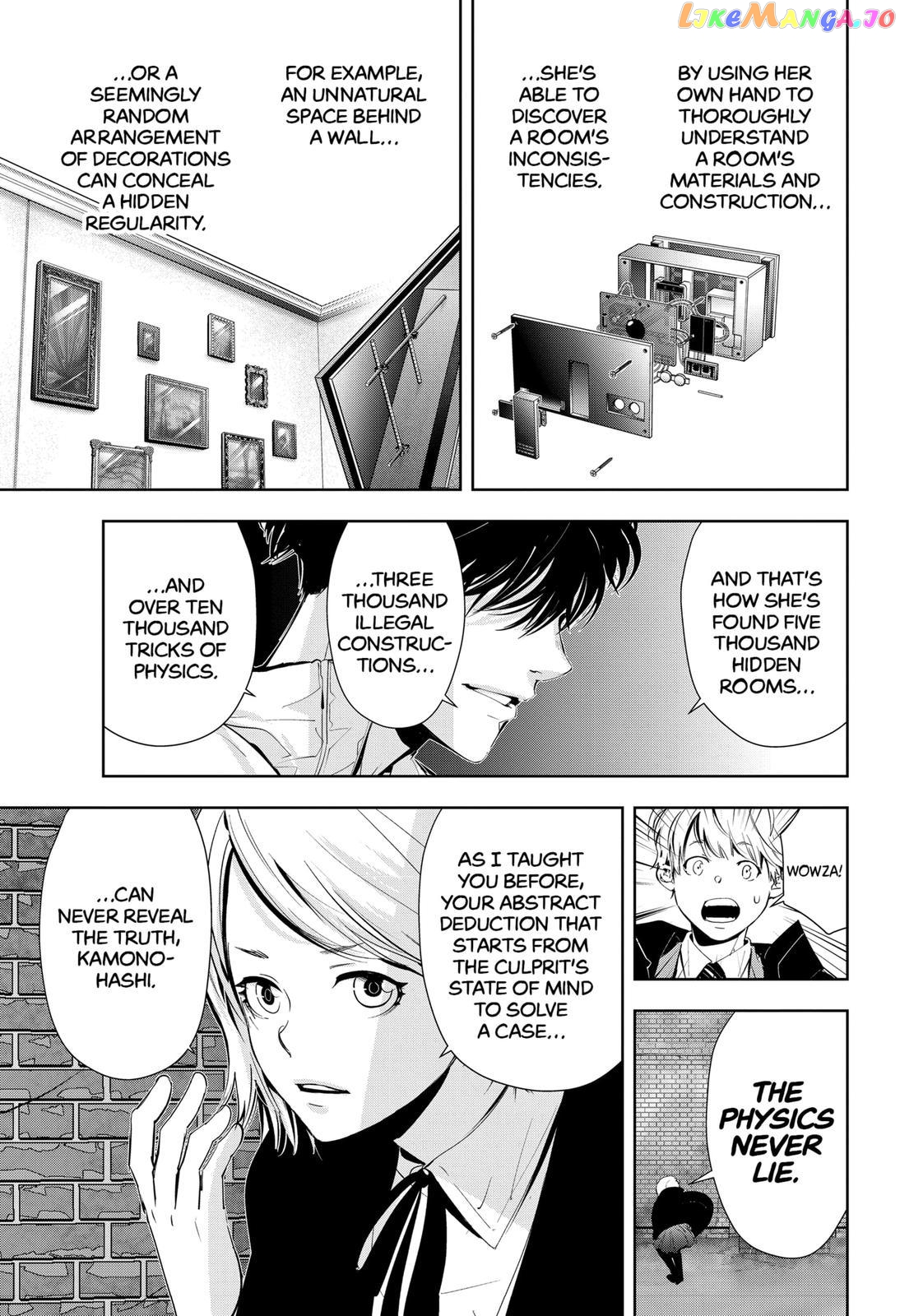 Kamonohashi Ron no Kindan Suiri chapter 52 - page 15