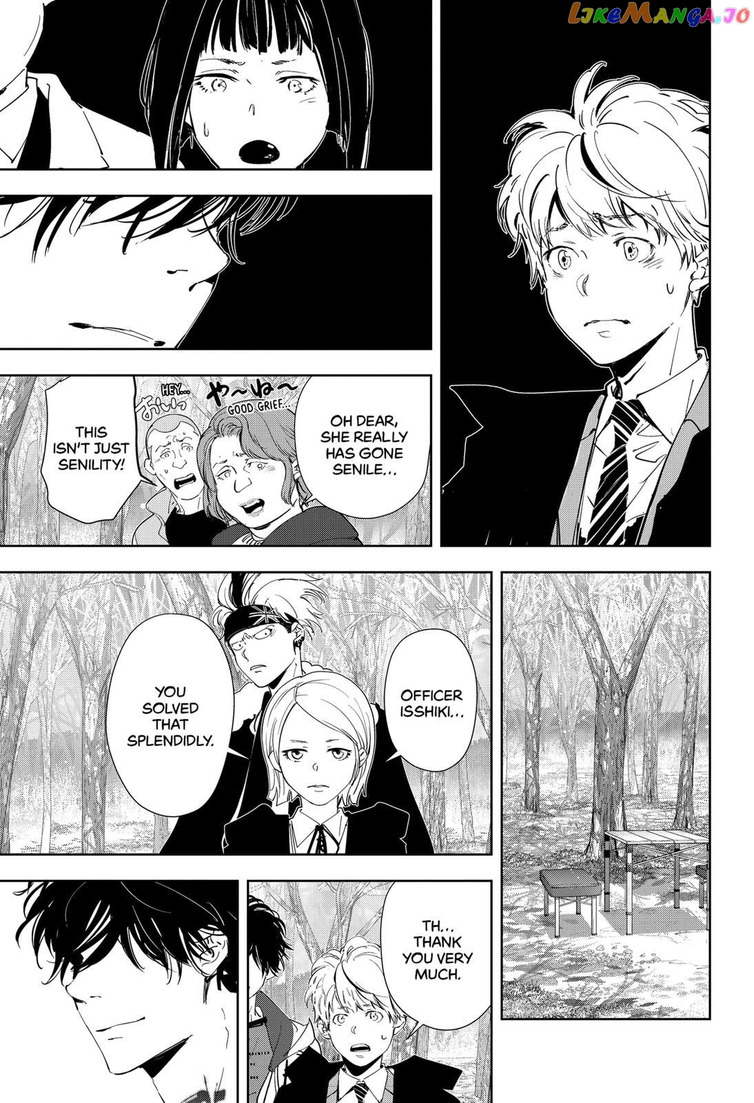Kamonohashi Ron no Kindan Suiri chapter 56 - page 13