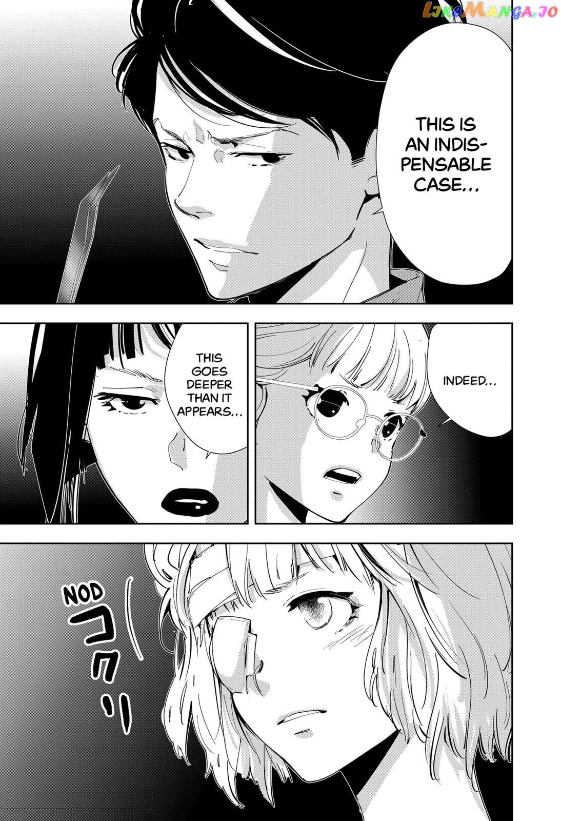 Kamonohashi Ron no Kindan Suiri chapter 58 - page 1