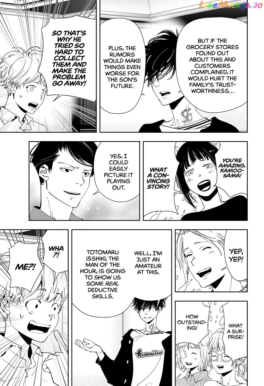 Kamonohashi Ron no Kindan Suiri chapter 59 - page 15
