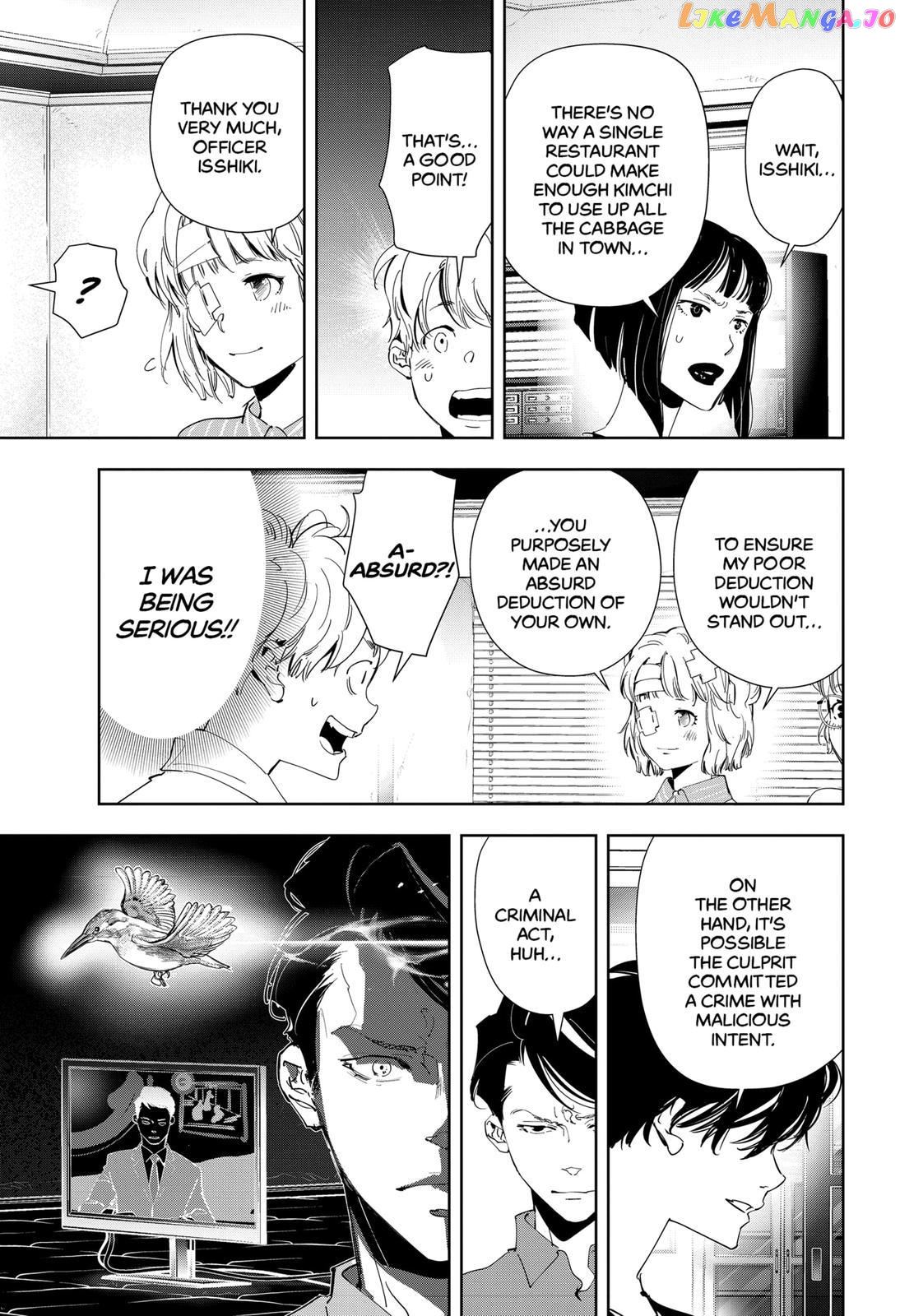 Kamonohashi Ron no Kindan Suiri chapter 59 - page 7