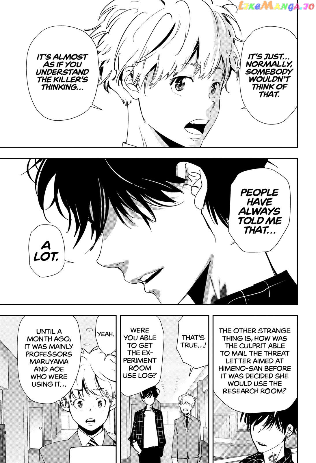 Kamonohashi Ron no Kindan Suiri chapter 36 - page 17