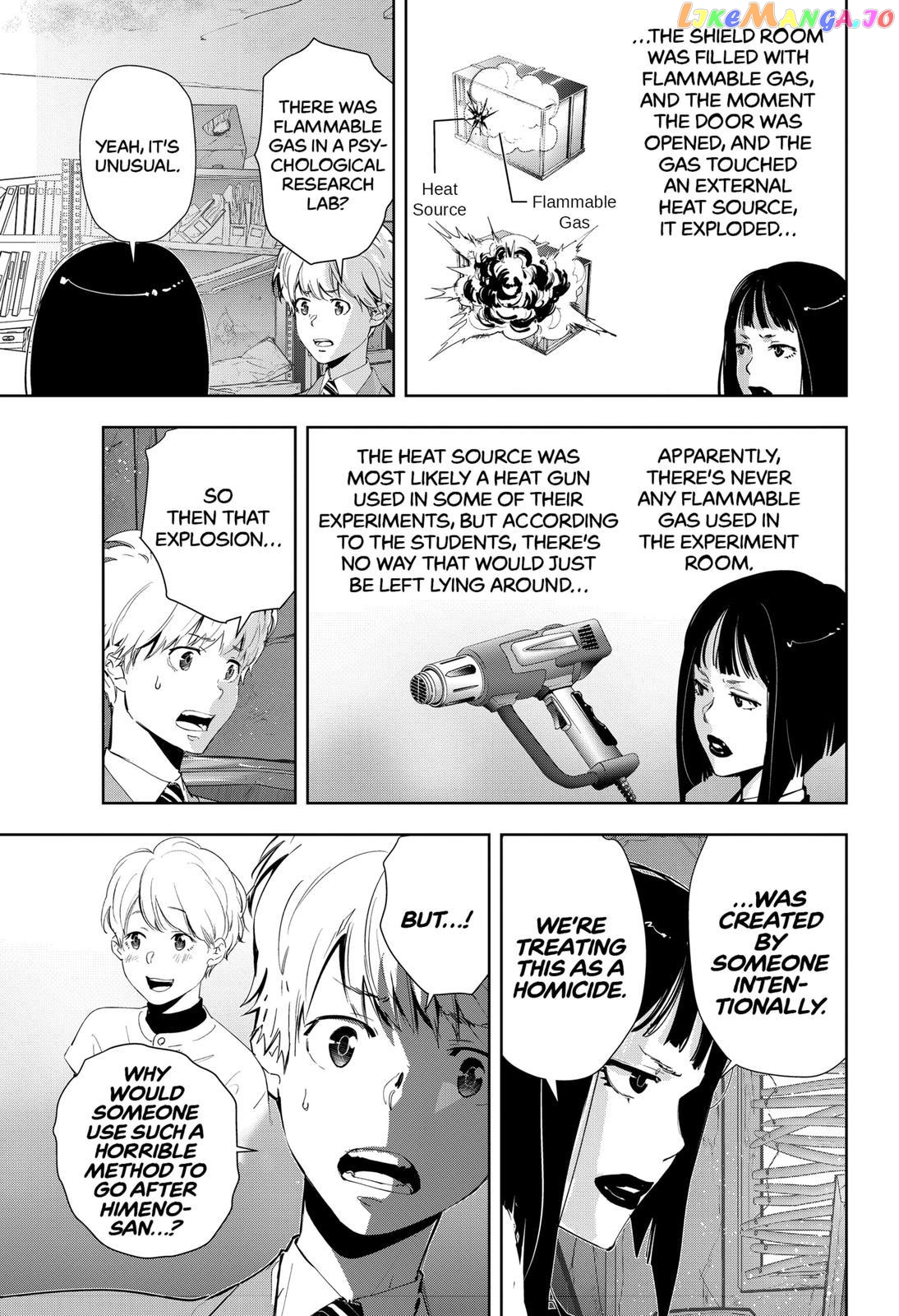 Kamonohashi Ron no Kindan Suiri chapter 36 - page 3