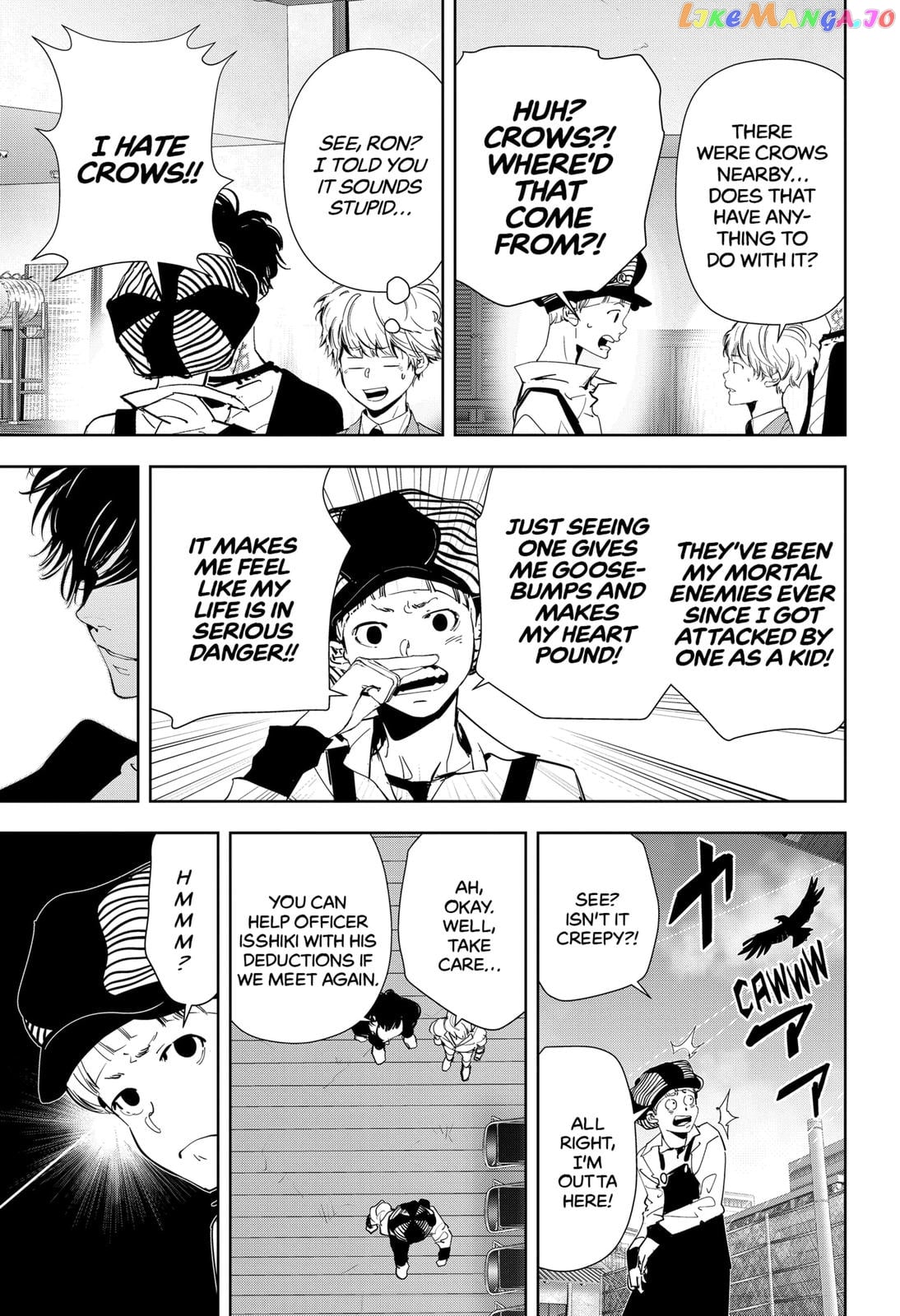 Kamonohashi Ron no Kindan Suiri chapter 62 - page 19