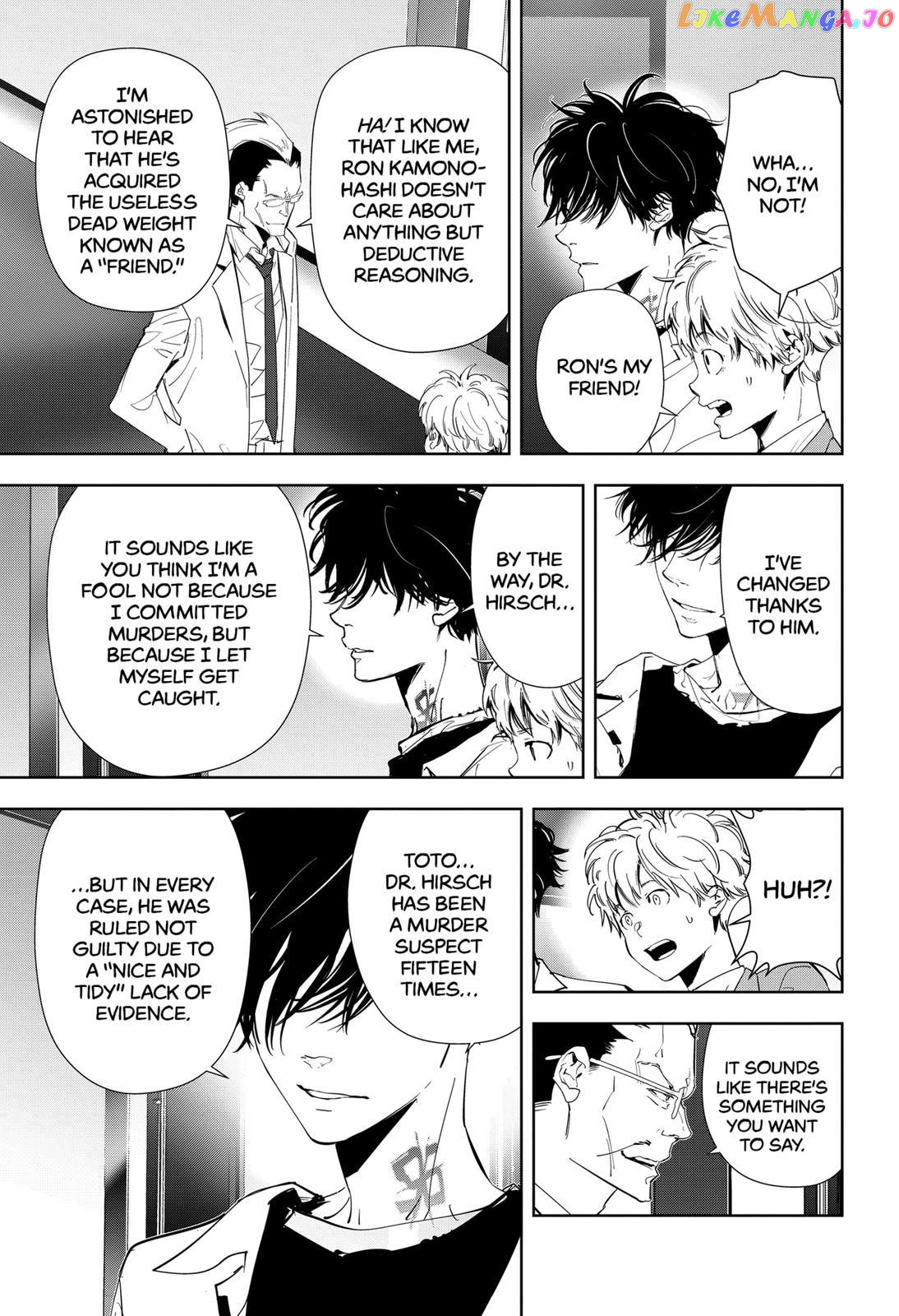 Kamonohashi Ron no Kindan Suiri chapter 63 - page 13