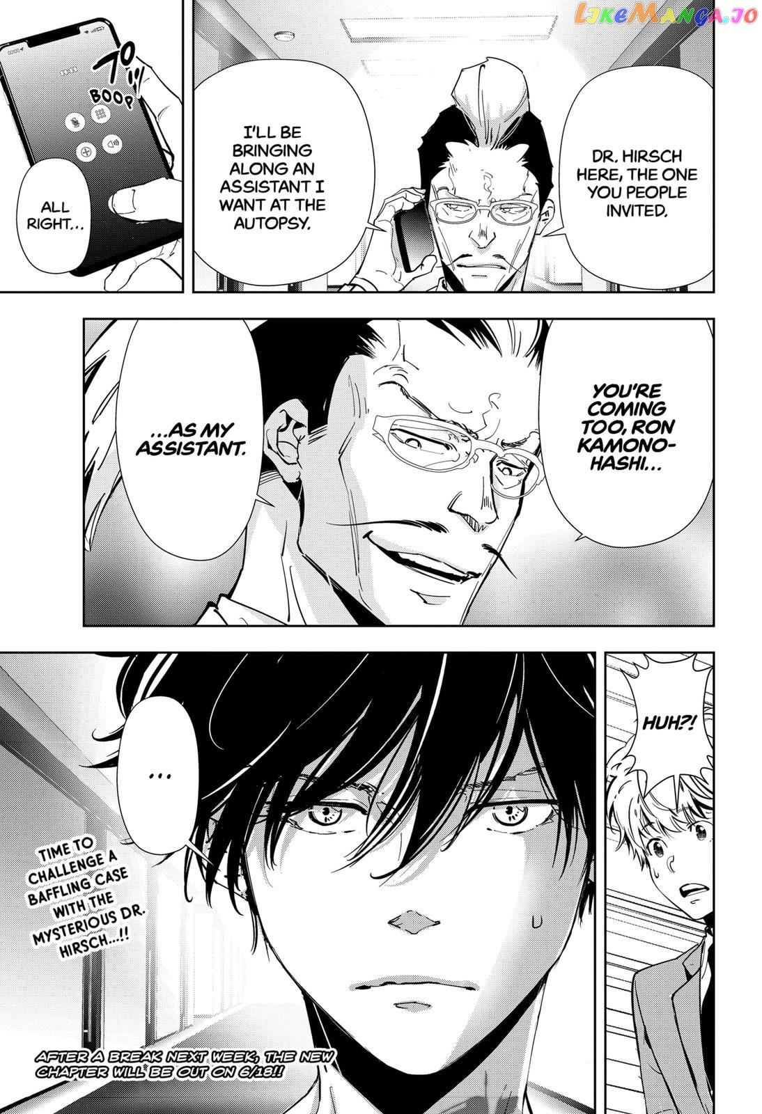 Kamonohashi Ron no Kindan Suiri chapter 63 - page 19