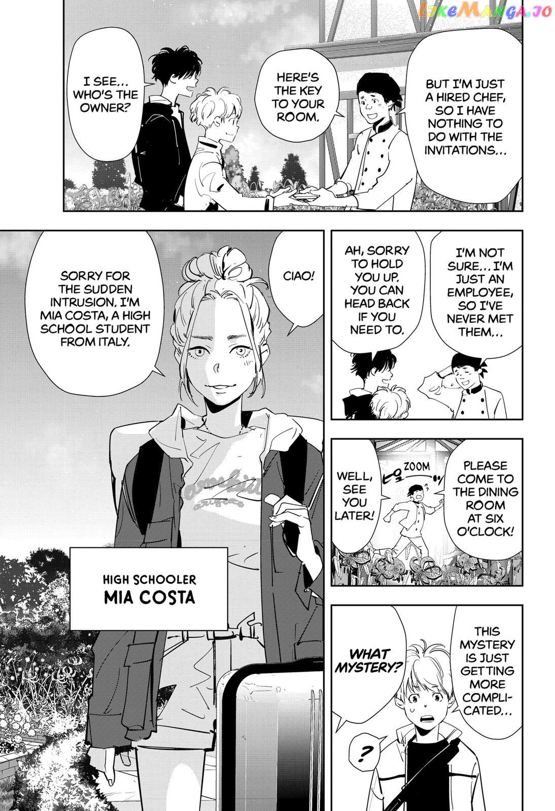 Kamonohashi Ron no Kindan Suiri chapter 38 - page 14