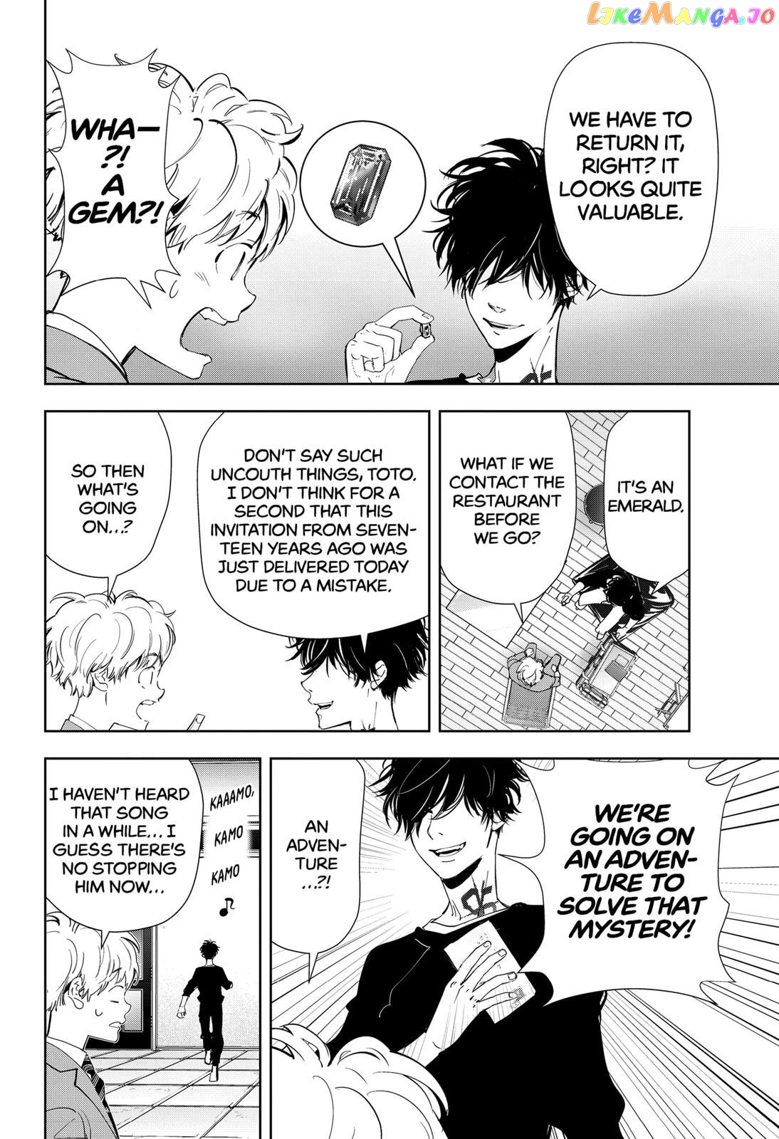 Kamonohashi Ron no Kindan Suiri chapter 38 - page 7