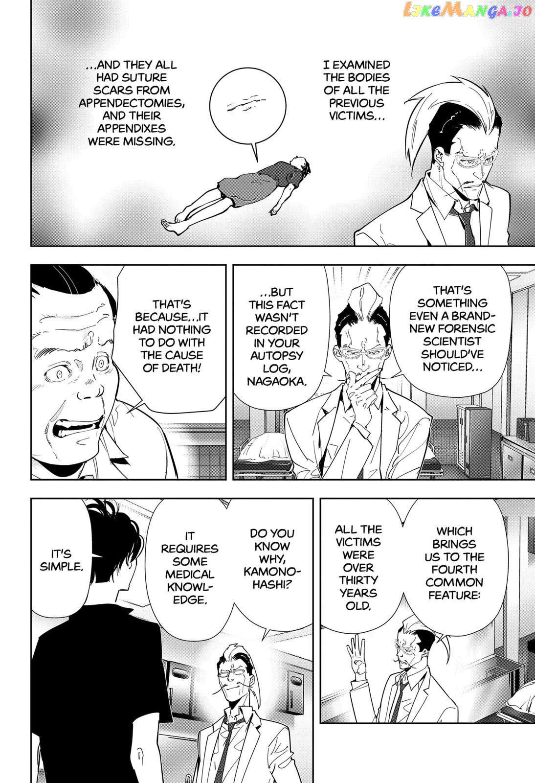 Kamonohashi Ron no Kindan Suiri chapter 66 - page 10