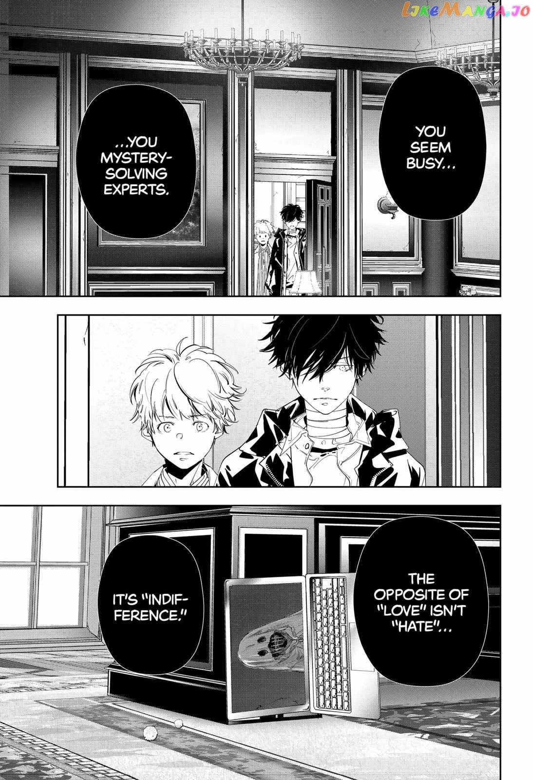 Kamonohashi Ron no Kindan Suiri chapter 100 - page 14