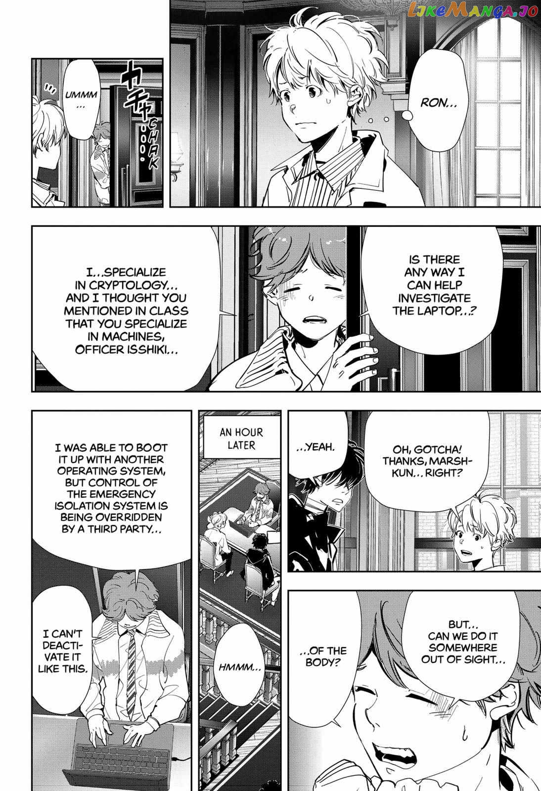 Kamonohashi Ron no Kindan Suiri chapter 102 - page 12