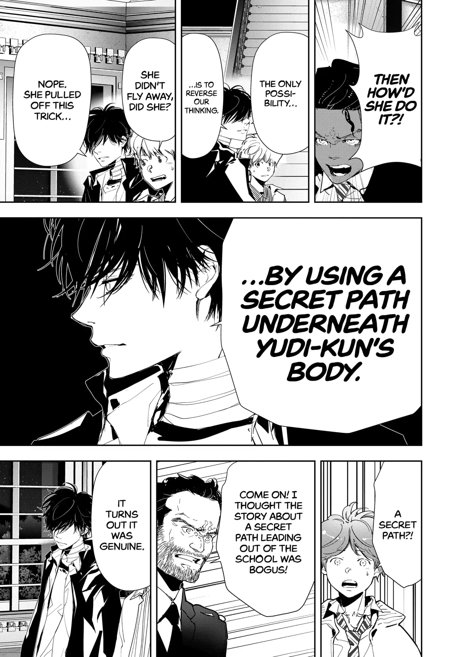 Kamonohashi Ron no Kindan Suiri chapter 111 - page 11