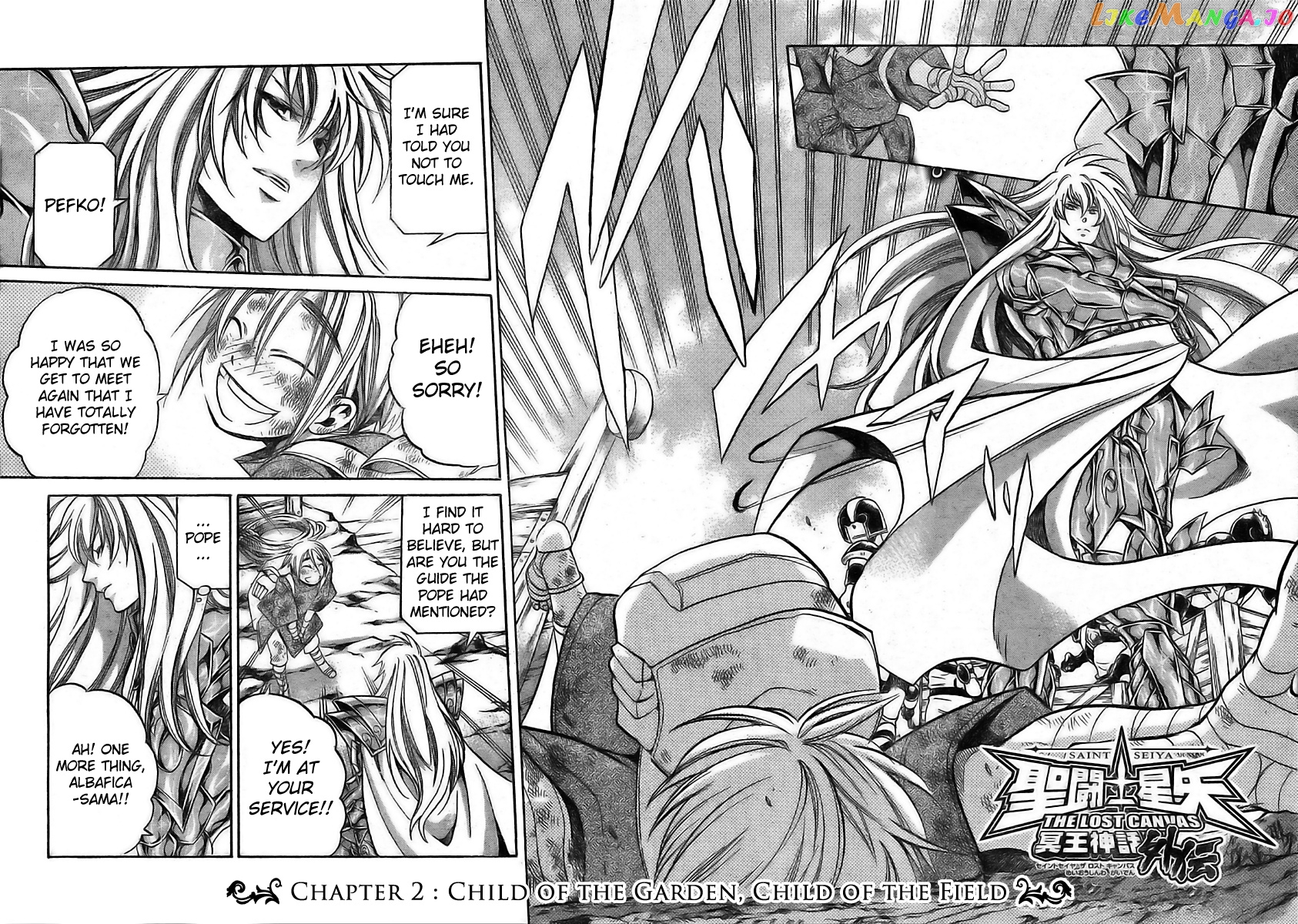 Saint Seiya – The Lost Canvas – Meiou Shinwa Gaiden chapter 2 - page 2