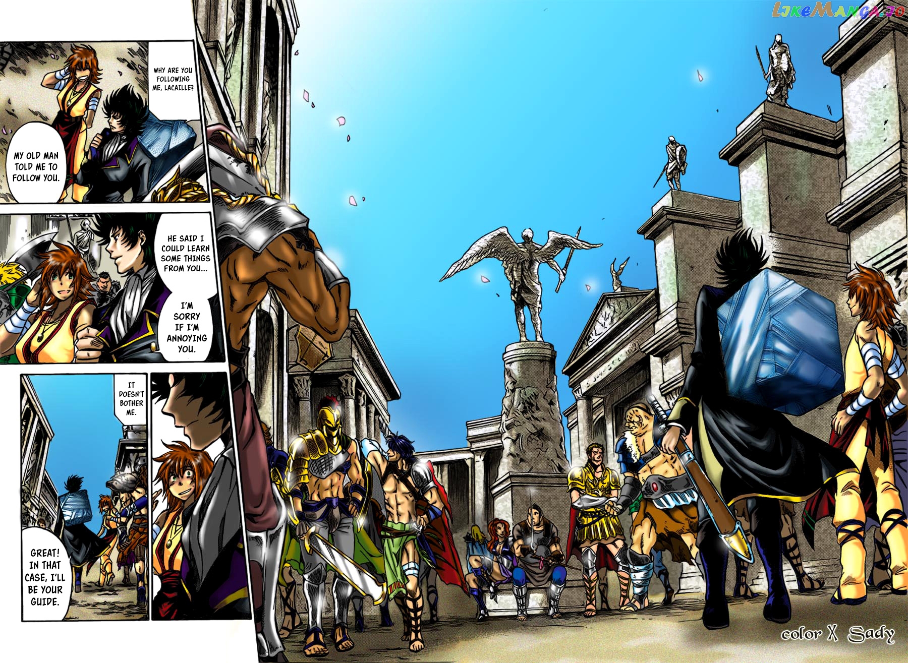 Saint Seiya – The Lost Canvas – Meiou Shinwa Gaiden chapter 38 - page 11