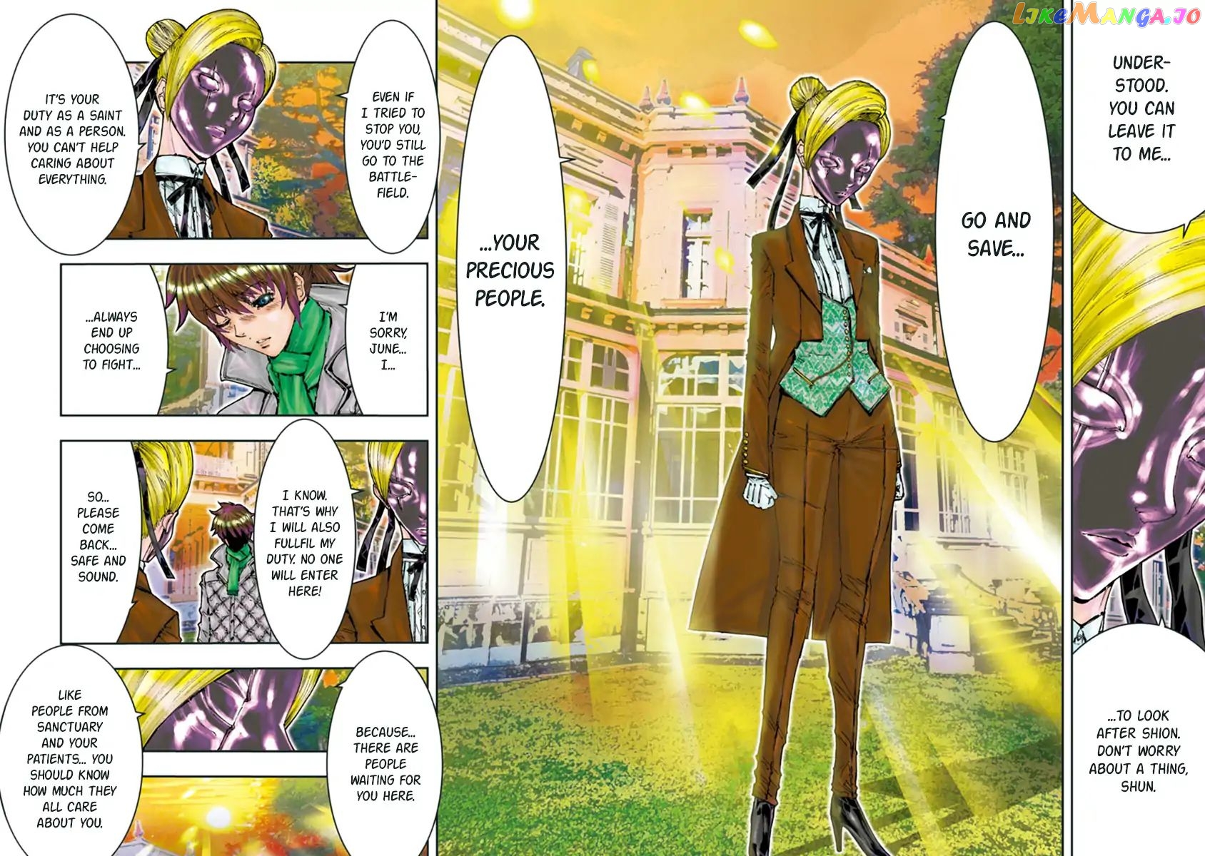 Saint Seiya Episode.g -Assassin- chapter 88 - page 6