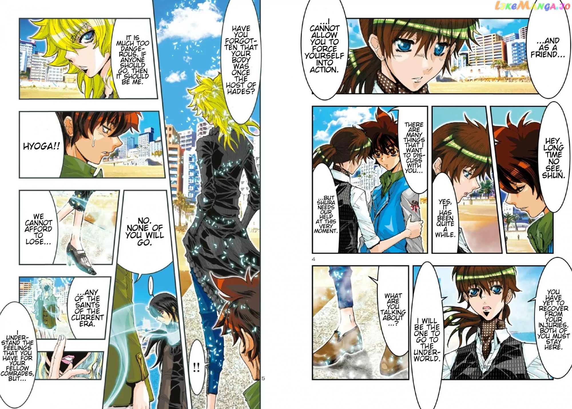 Saint Seiya Episode.g -Assassin- chapter 63 - page 6