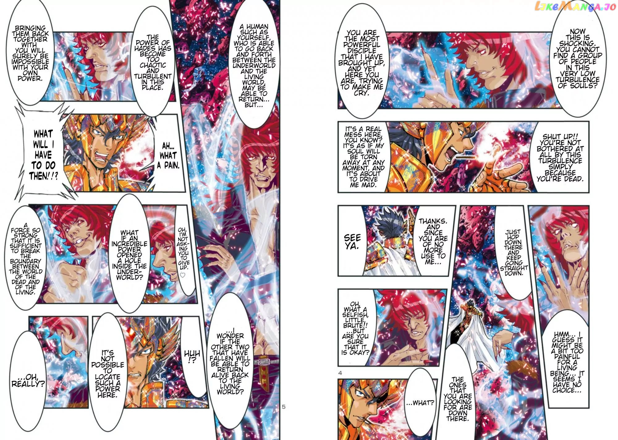 Saint Seiya Episode.g -Assassin- chapter 65 - page 6