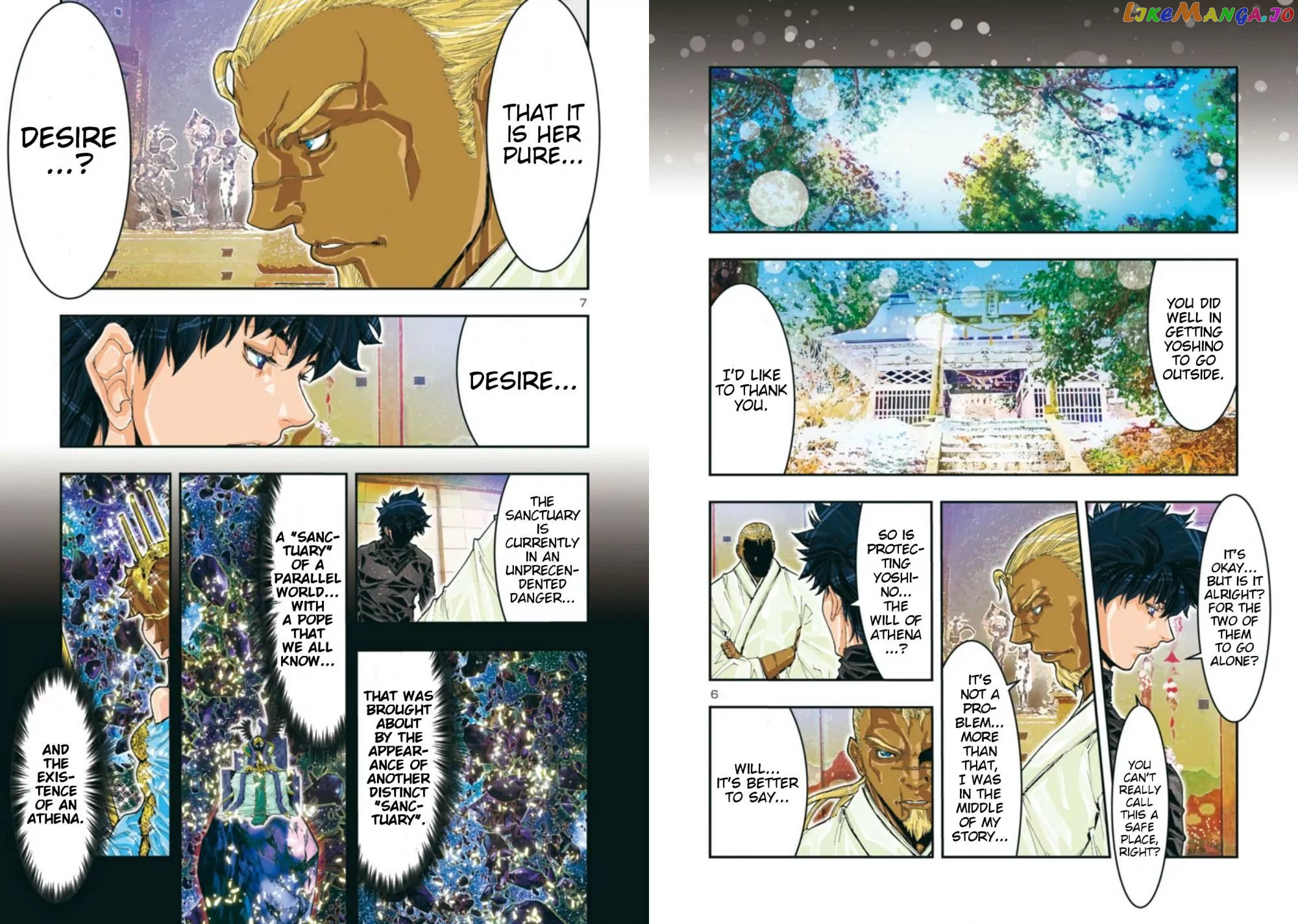 Saint Seiya Episode.g -Assassin- chapter 70 - page 7