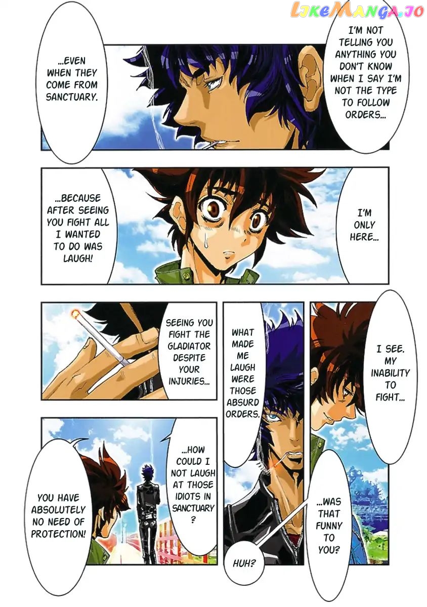 Saint Seiya Episode.g -Assassin- chapter 71.5 - page 7