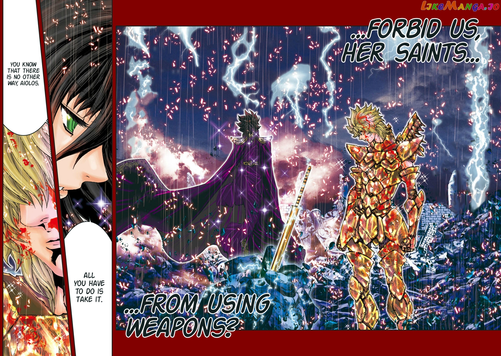 Saint Seiya Episode.g -Assassin- chapter 97 - page 4