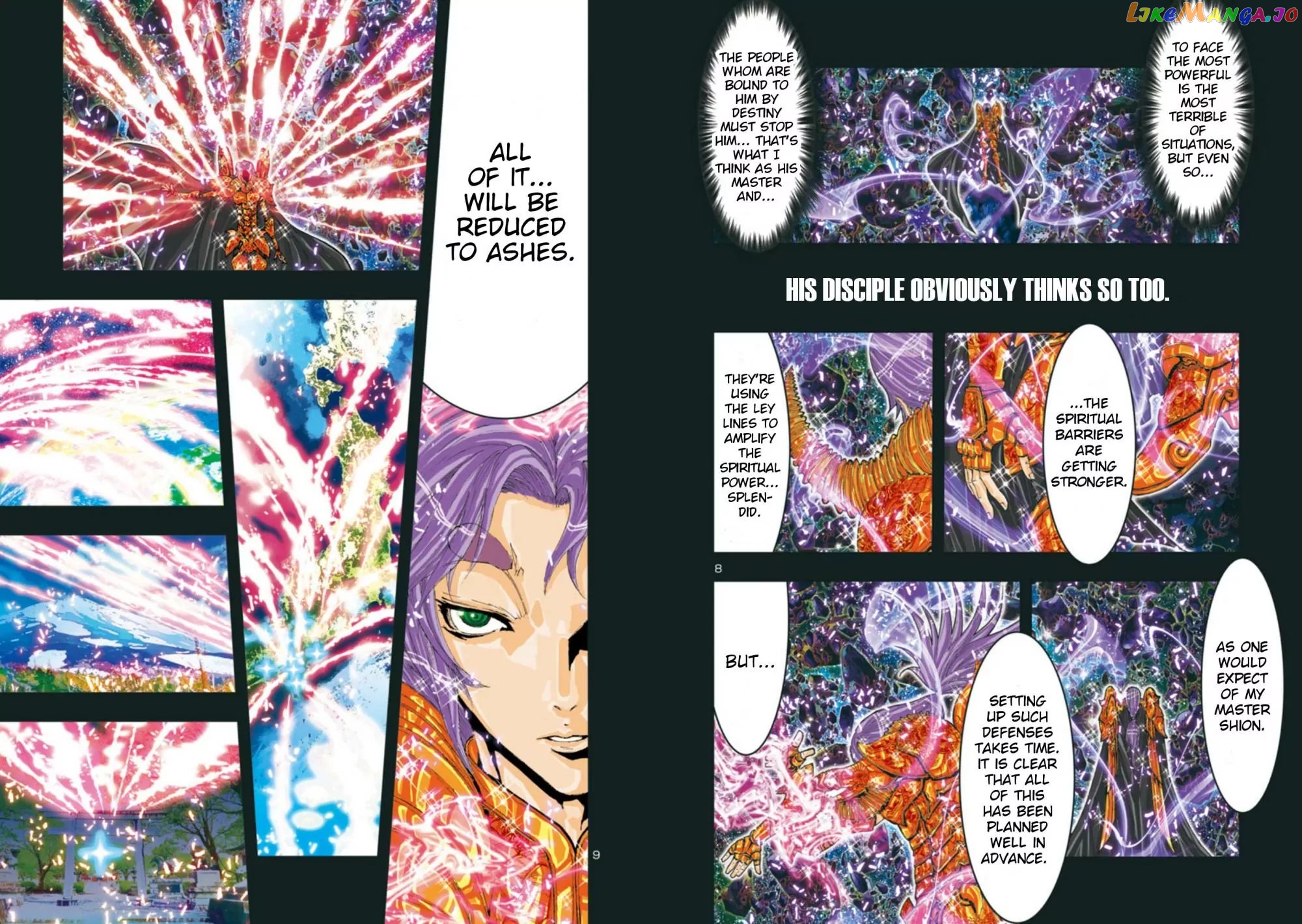 Saint Seiya Episode.g -Assassin- chapter 72 - page 8