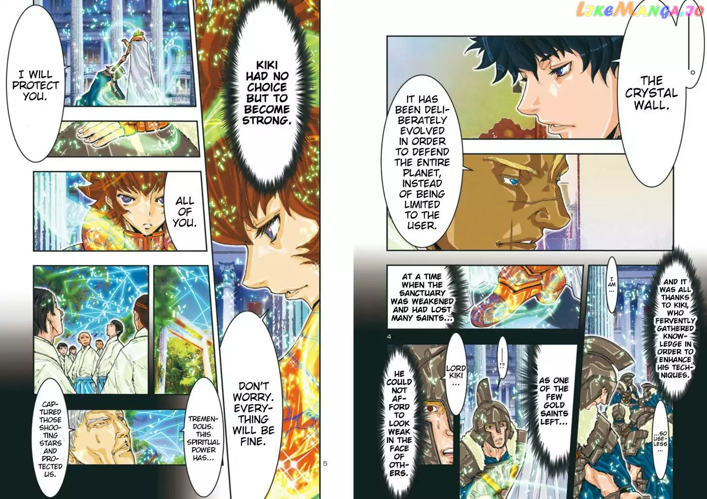 Saint Seiya Episode.g -Assassin- chapter 73 - page 6