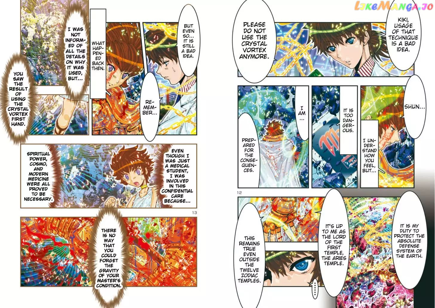 Saint Seiya Episode.g -Assassin- chapter 74 - page 10