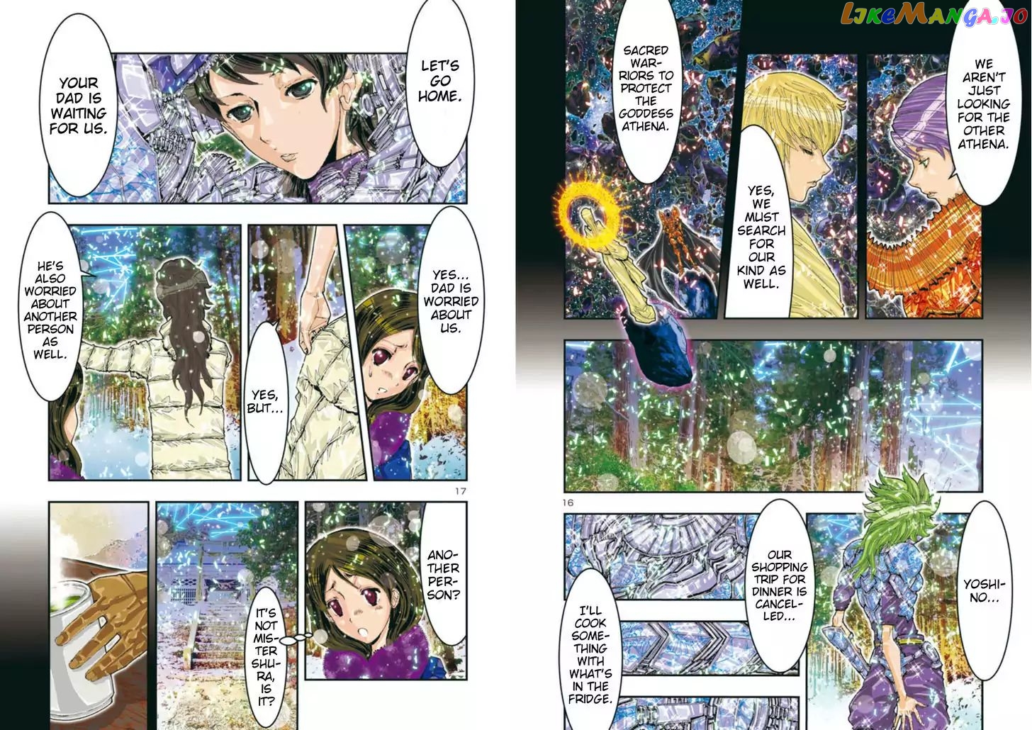 Saint Seiya Episode.g -Assassin- chapter 74 - page 12