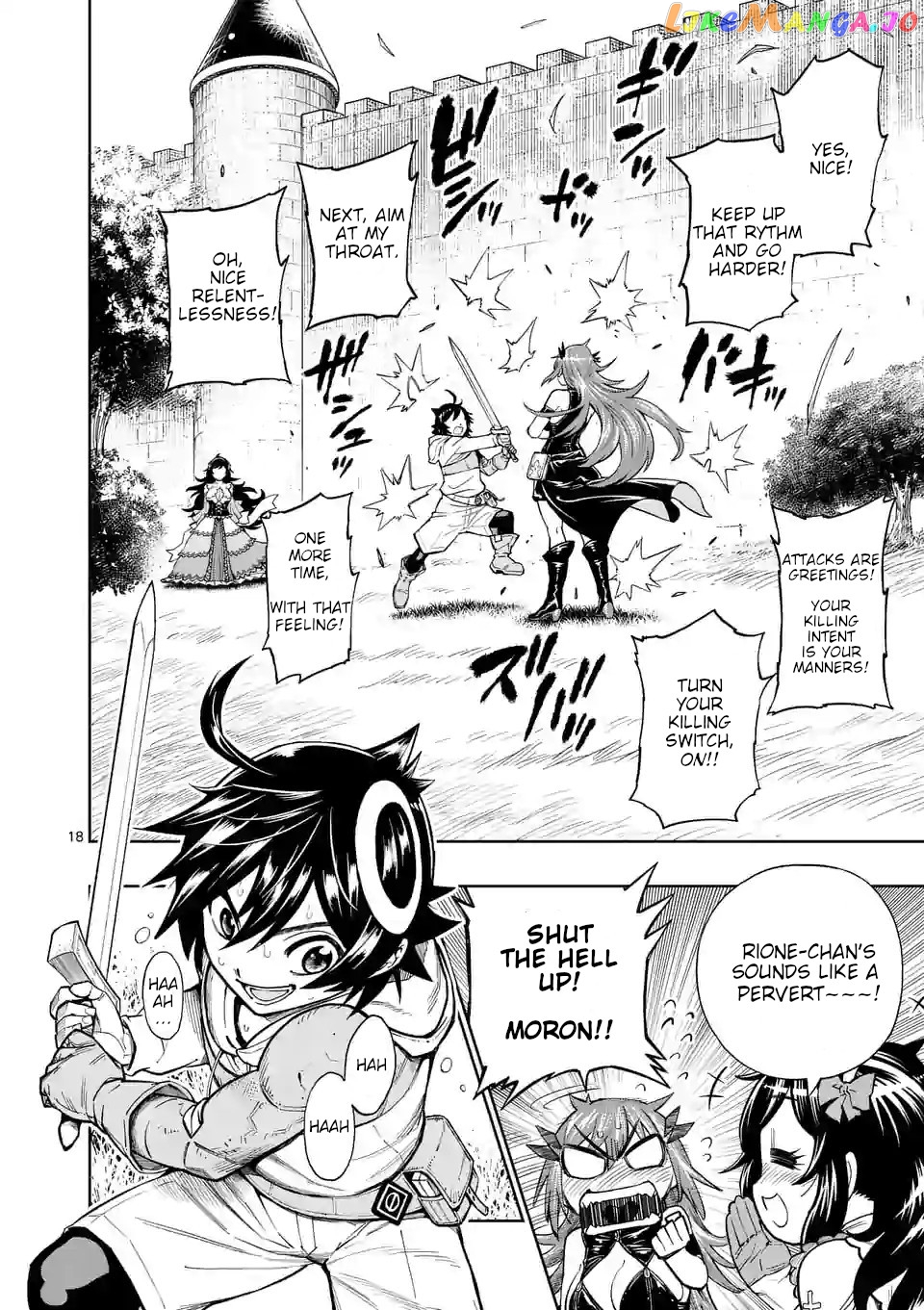 The Strongest Female Masters, Who Are Trying to Raise Me Up, Are in Shambles Over Their Training Policy chapter 3 - page 18