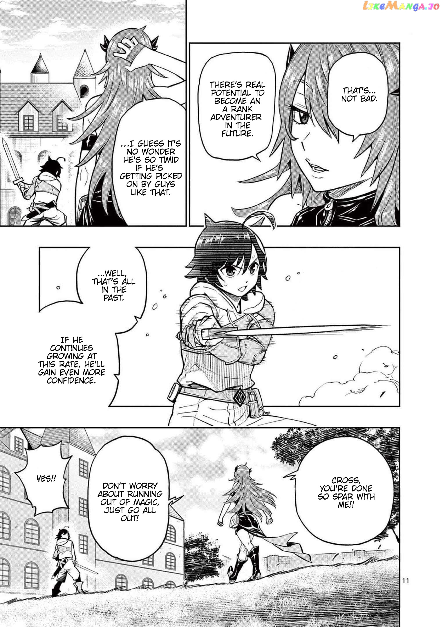The Strongest Female Masters, Who Are Trying to Raise Me Up, Are in Shambles Over Their Training Policy chapter 5 - page 12