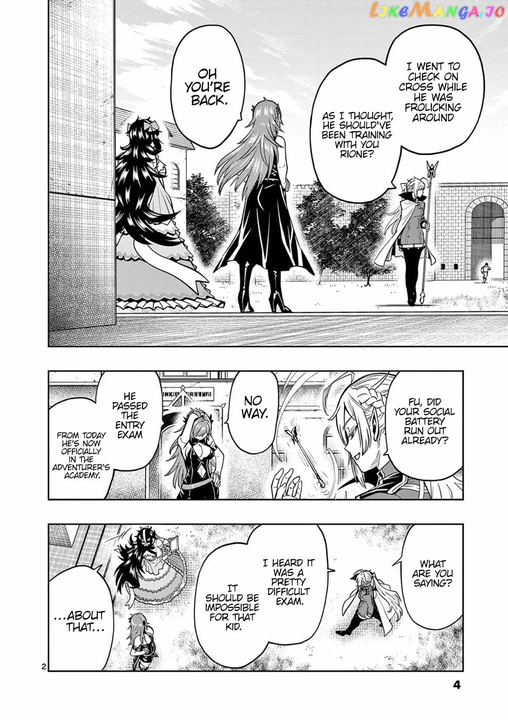 The Strongest Female Masters, Who Are Trying to Raise Me Up, Are in Shambles Over Their Training Policy chapter 7 - page 3